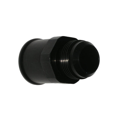 Meziere WA16150 -16 AN to 1.5 inch slip hose adapter - black anodized