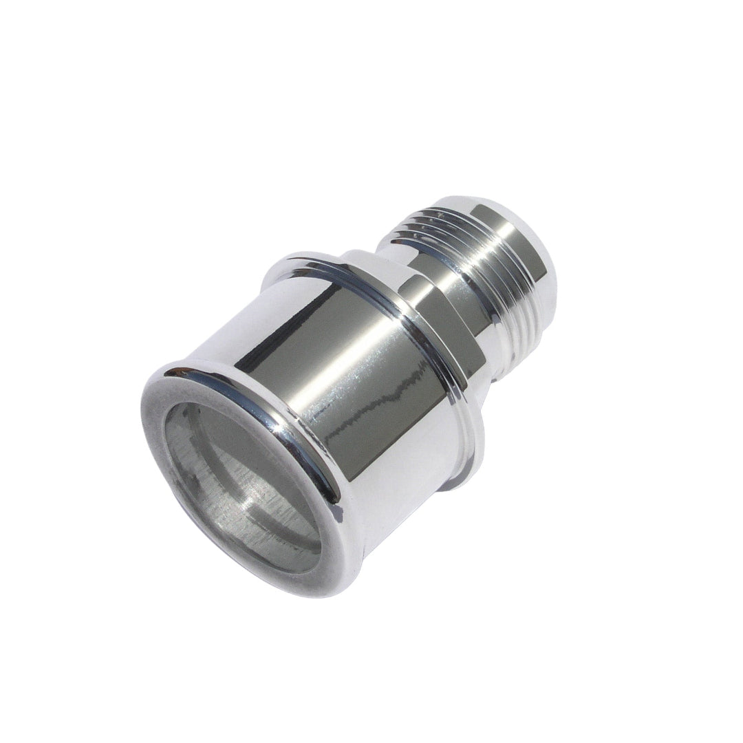 Meziere WA16175 -16 AN to 1.75 inch slip hose adapter - polished