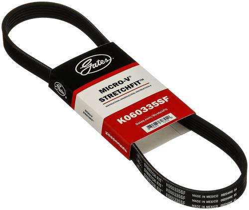 Gates K060335SF Stretch Fit Micro-V serpentine belt - 6 rib, 864mm