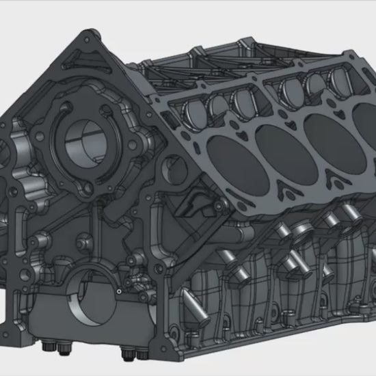 ACE INC Gen III HEMI Engine Block – CGI HEMI Block overview video