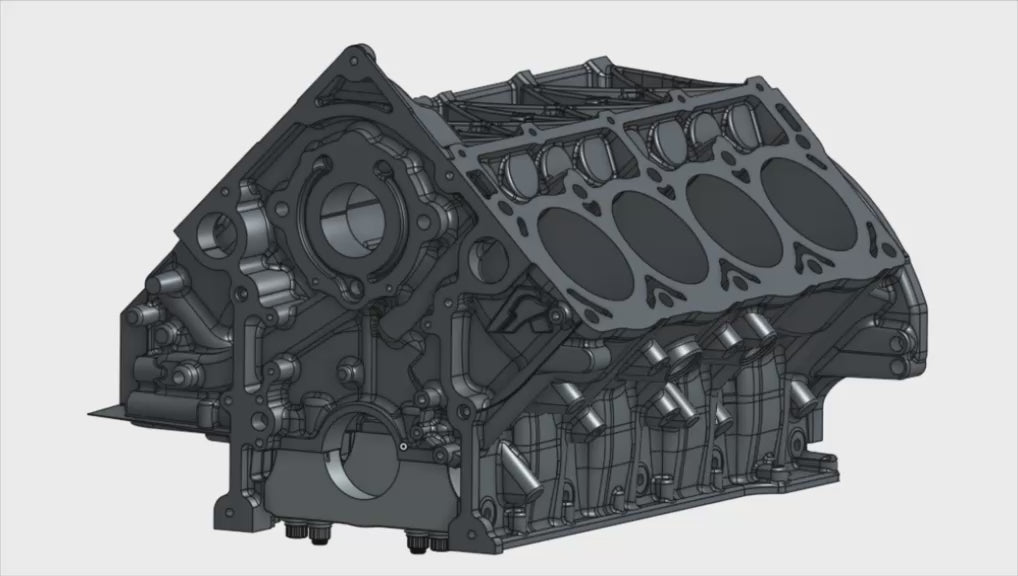 ACE INC Gen III HEMI Engine Block – CGI HEMI Block overview video